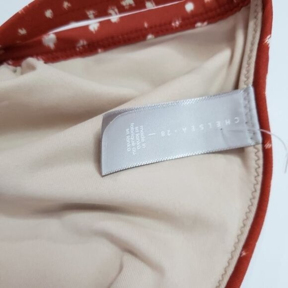 Chelsea28 Red‎ Elevated Triangle Bikini Top - Picture 7 of 8